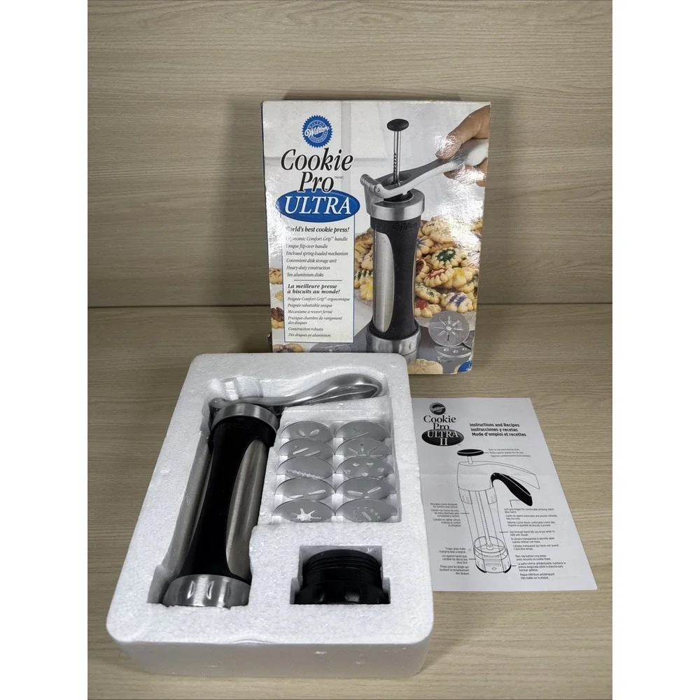New Wilton Cookie‎ Pro Ultra Cookie Press 2002 NOB Fast Ship!